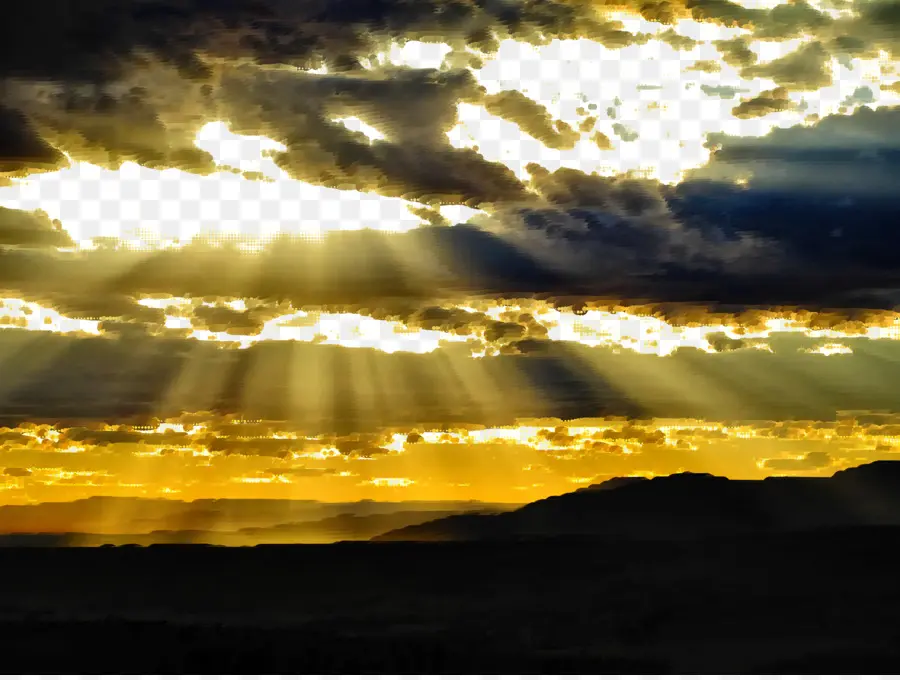 Puesta De Sol，La Nube PNG