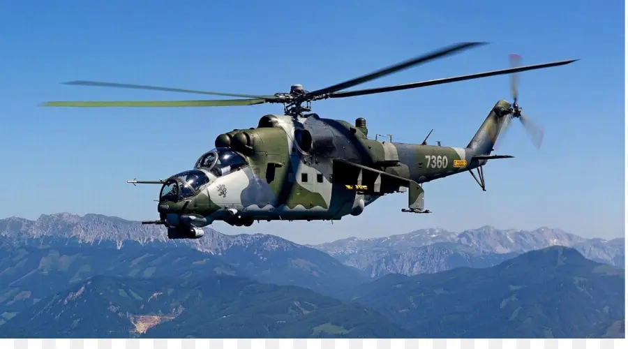 Mi24，Helicóptero PNG