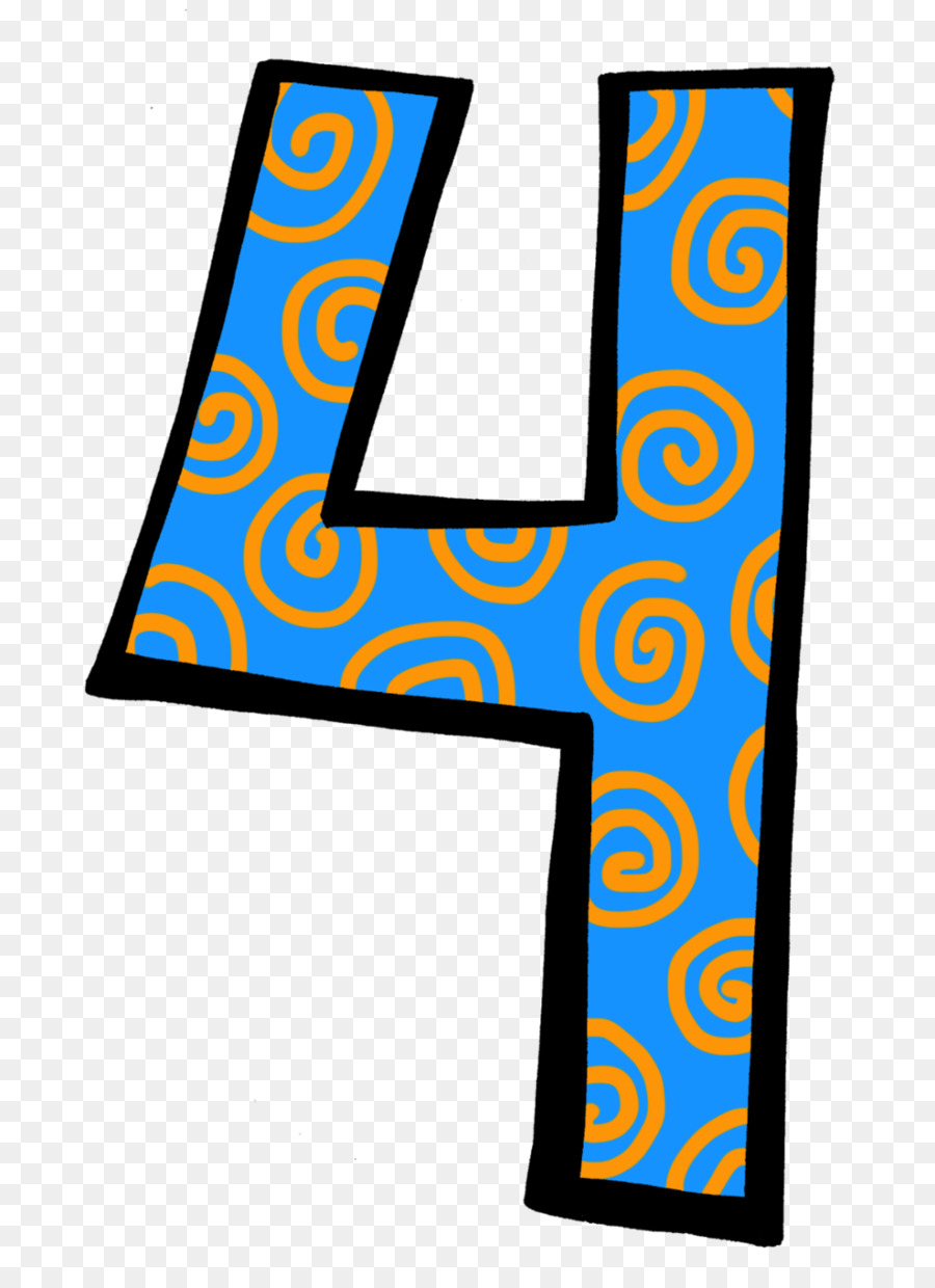 Numero Cuatro，Dígito PNG