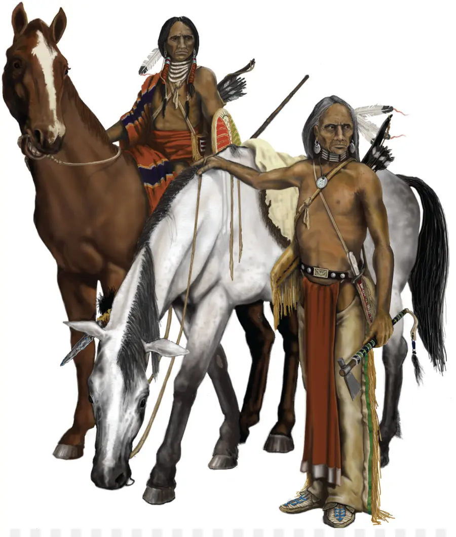 Nativo Americano，Caballo PNG