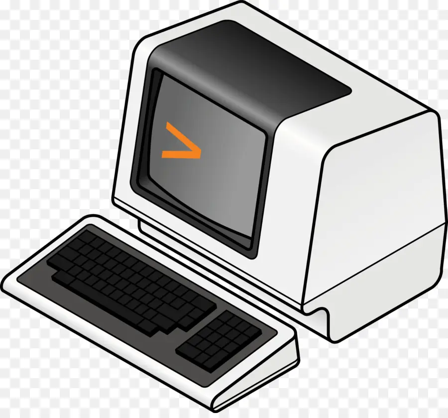 Computadora Antigua，Teclado PNG