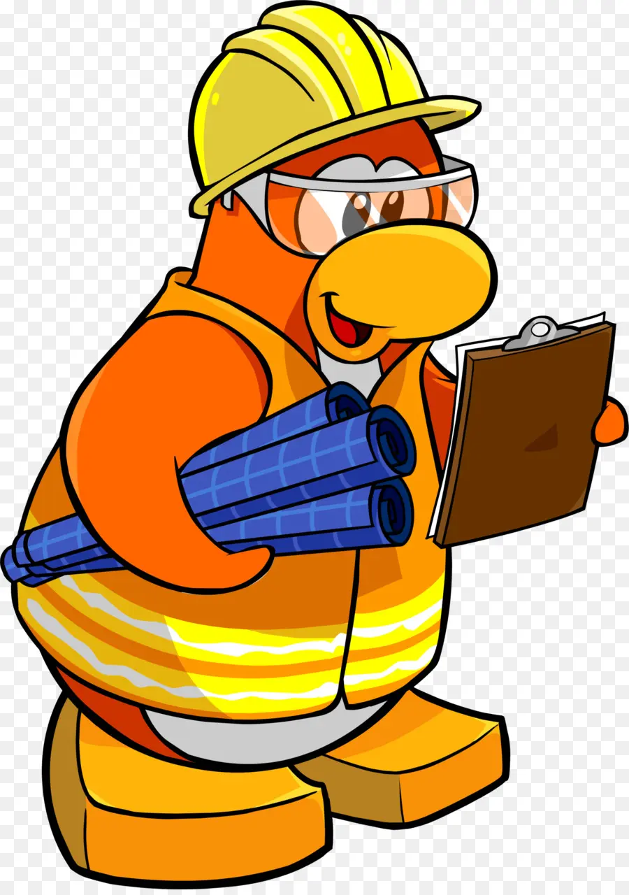 Pingüino，Construcción PNG