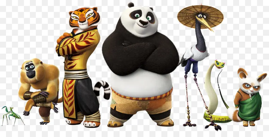 Personajes De Kung Fu Panda，Correos PNG