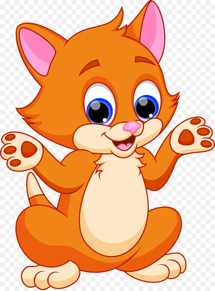 Gato Naranja，Dibujos Animados PNG