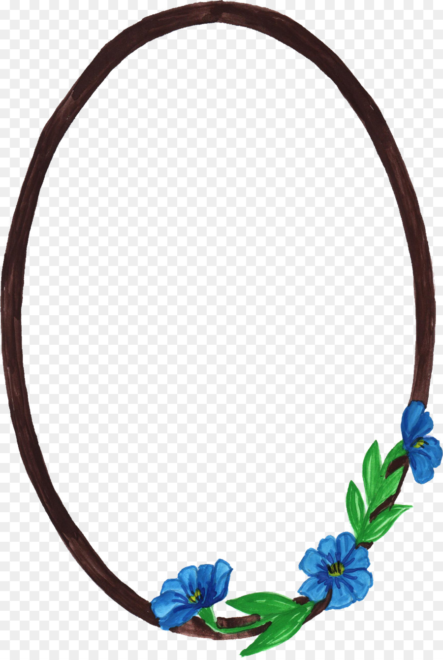 Flor，Oval PNG