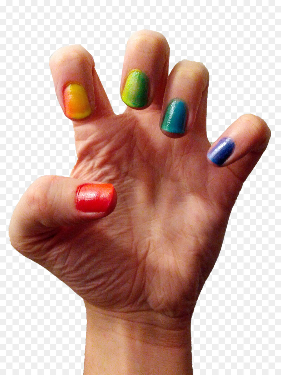 Uñas，De La Mano De La Modelo PNG