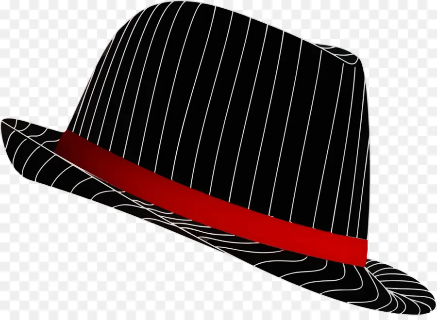 Fedora A Rayas，Moda PNG