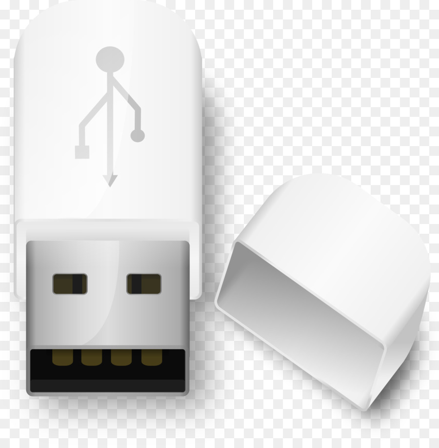 Unidad Usb，Blanco PNG