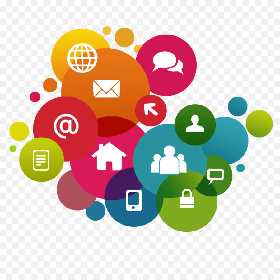 El Marketing Digital，Medios De Comunicación Social PNG