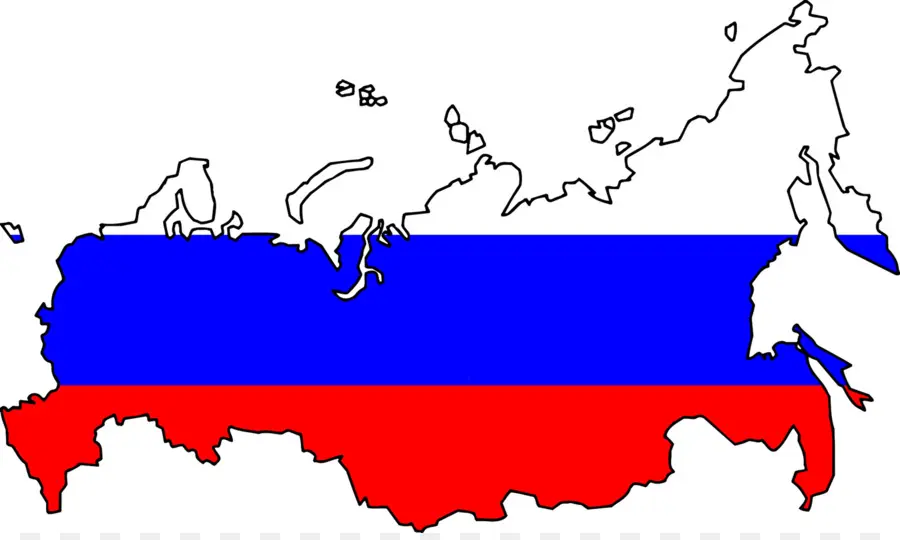 Mapa De Rusia，Bandera PNG