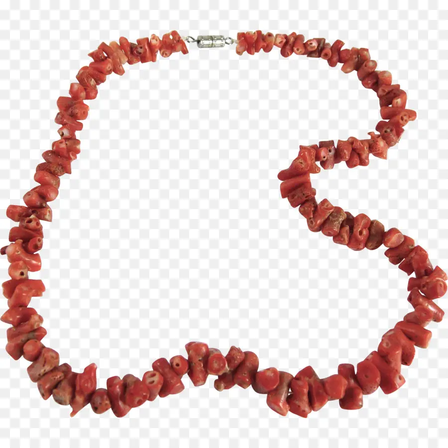 Collar Coral Rojo，Accesorio PNG