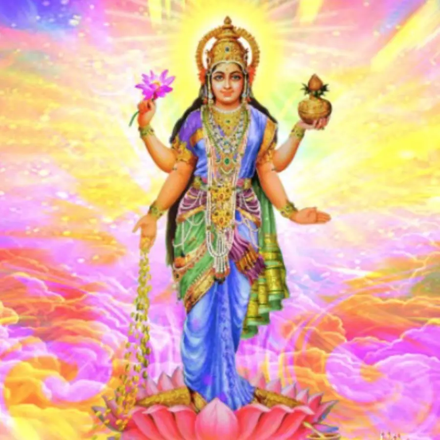 Lakshmi，El Hinduismo PNG