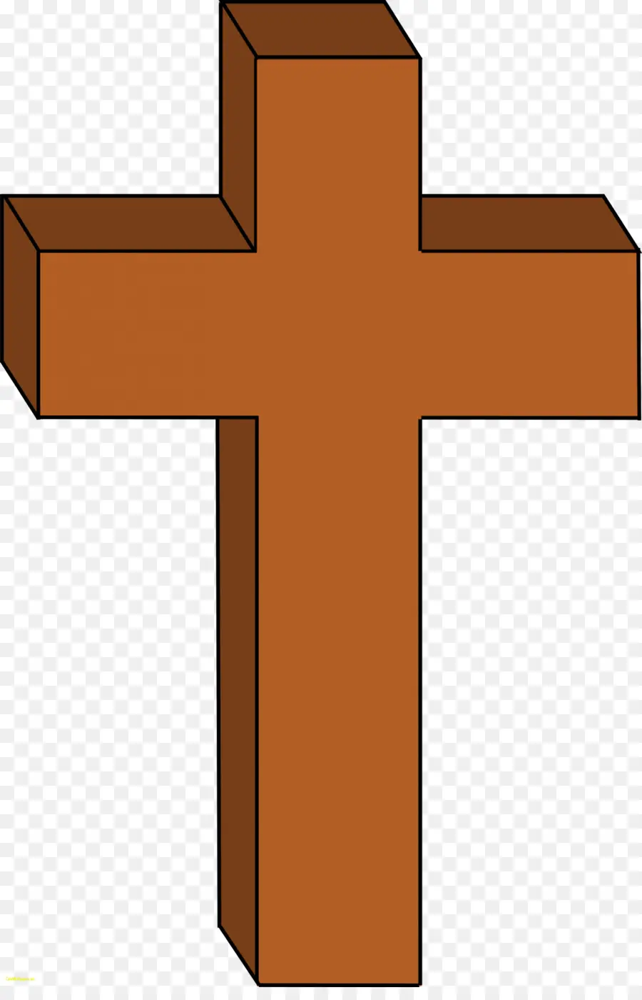 Cruz Marrón，Cristianismo PNG