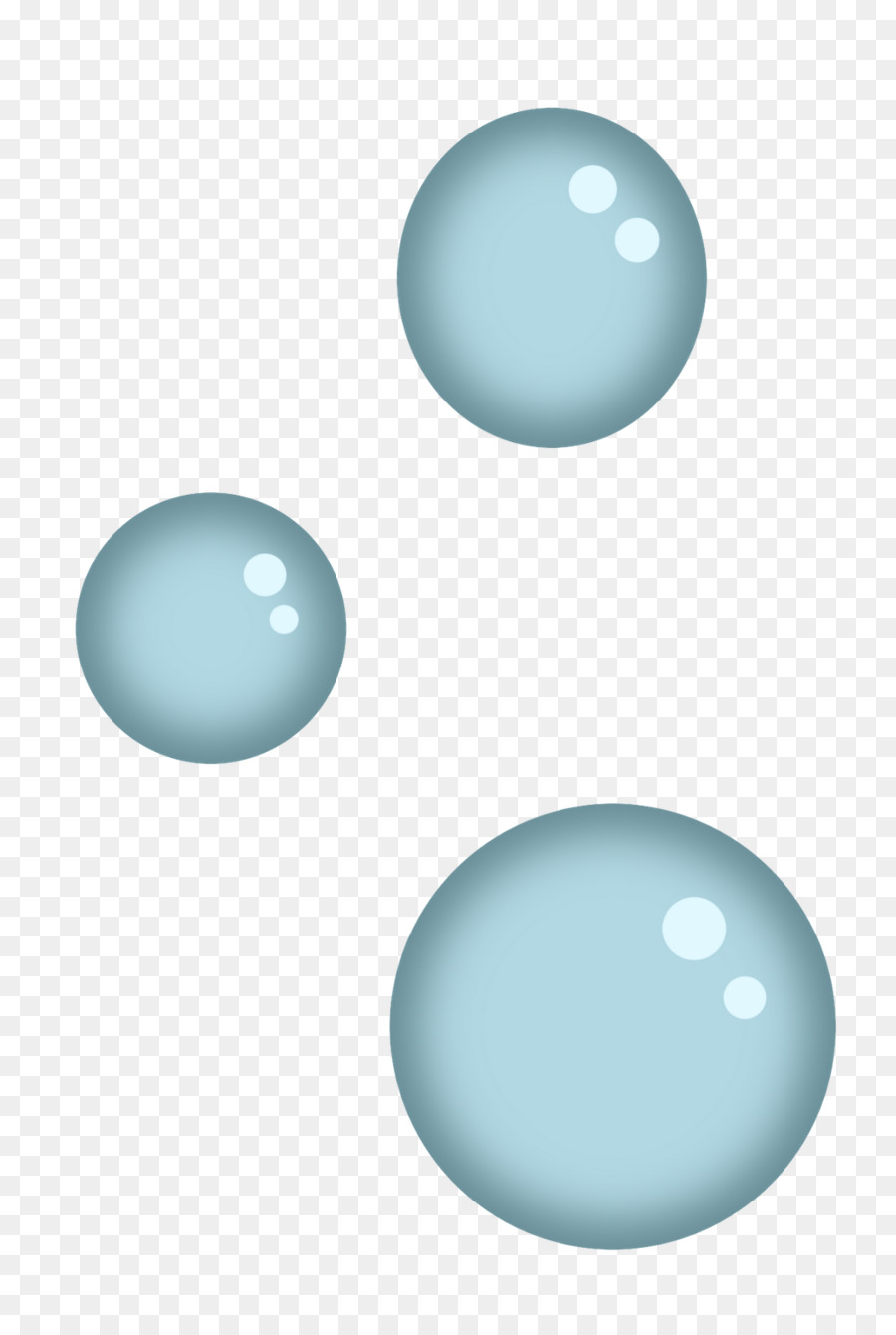 Gotas De Agua，Azul PNG