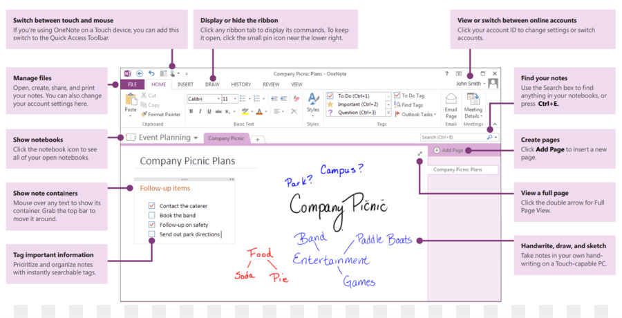 Microsoft Onenote，Software De Ordenador PNG