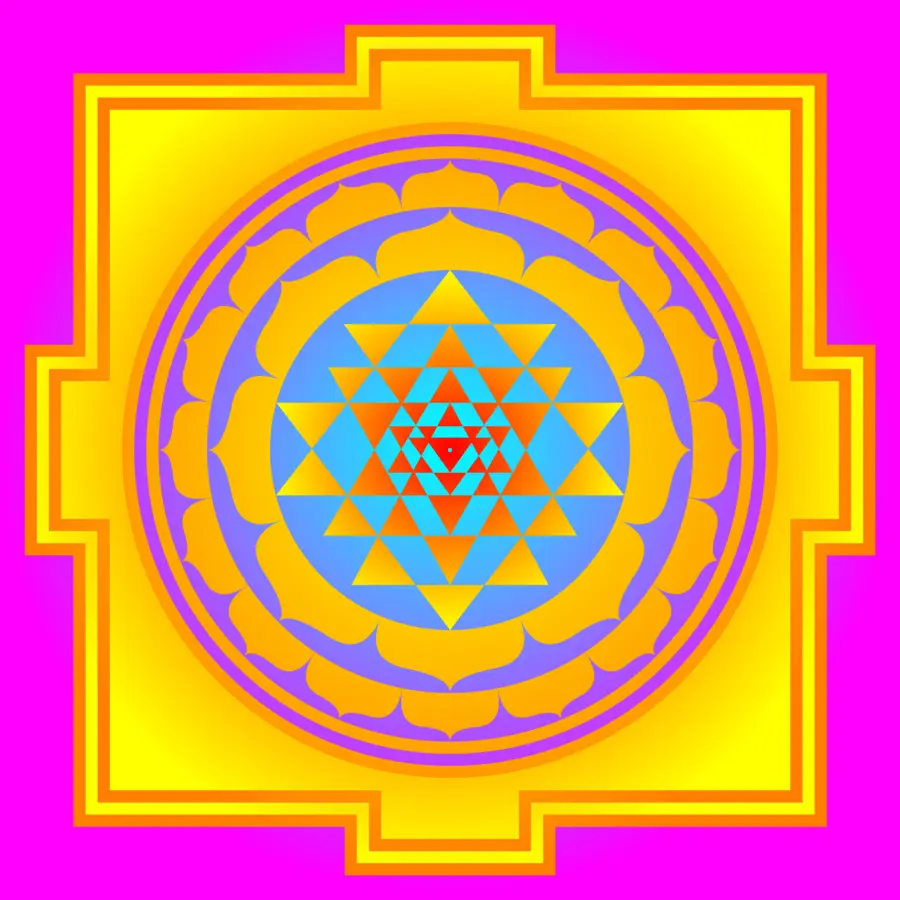 Sri Yantra，Mandala PNG