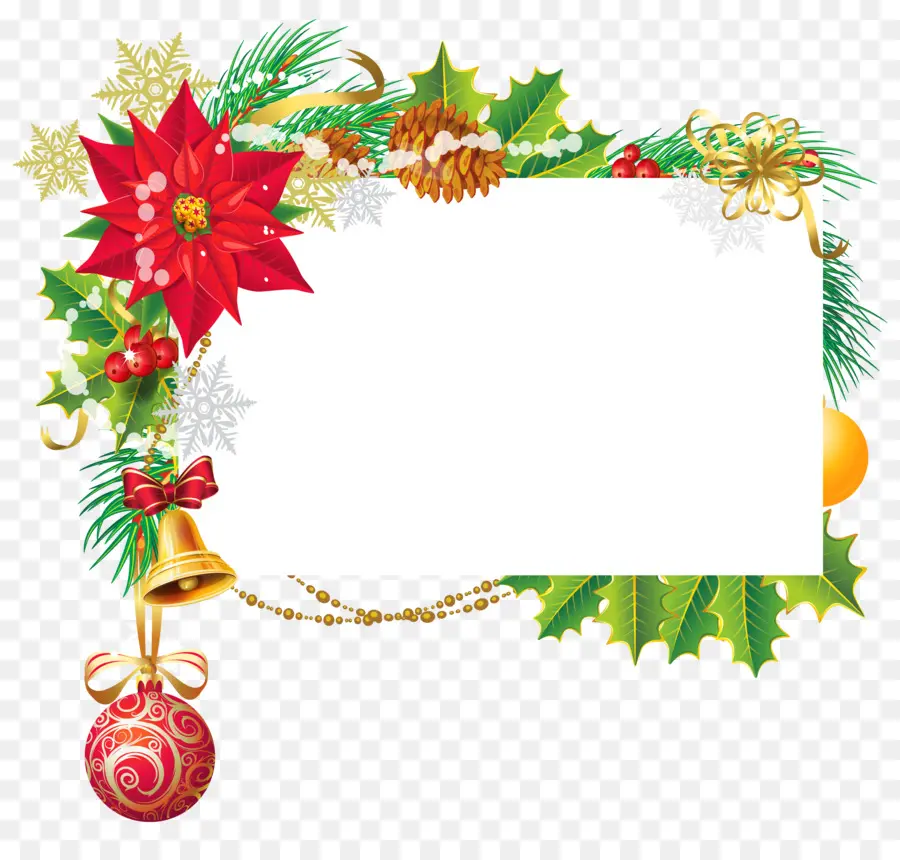 Marco De Navidad，Decoración PNG