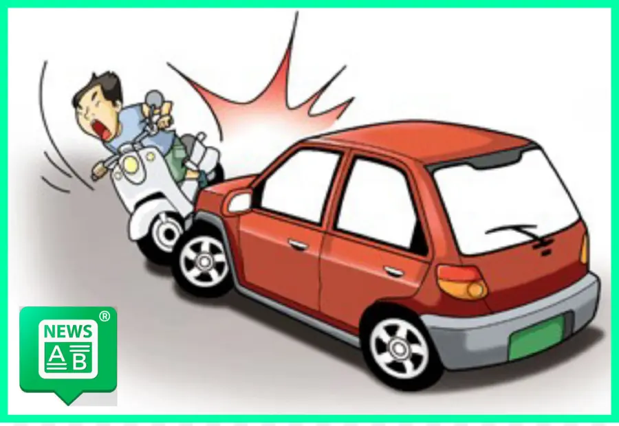 Accidente Automovilístico，Scooter PNG