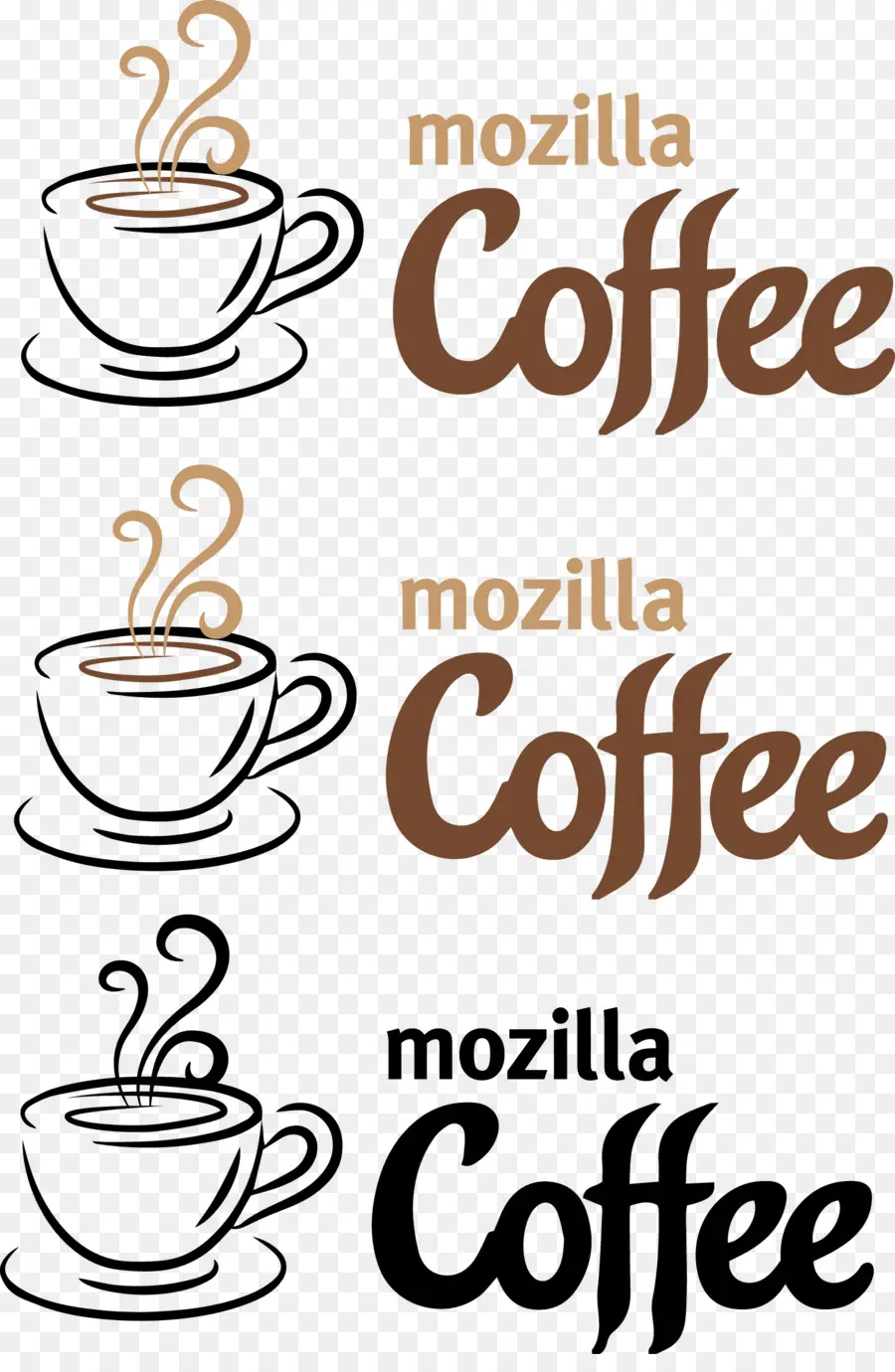 Logotipo De Café，Mozilla PNG