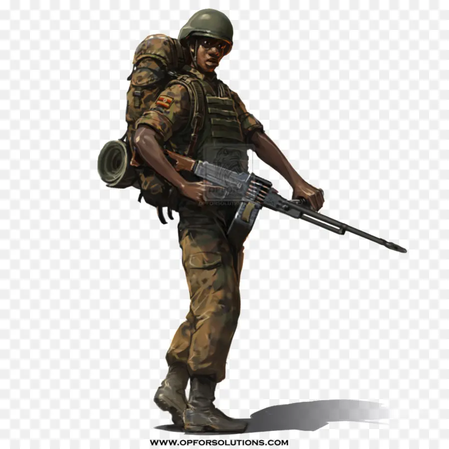 Uganda，Soldado PNG