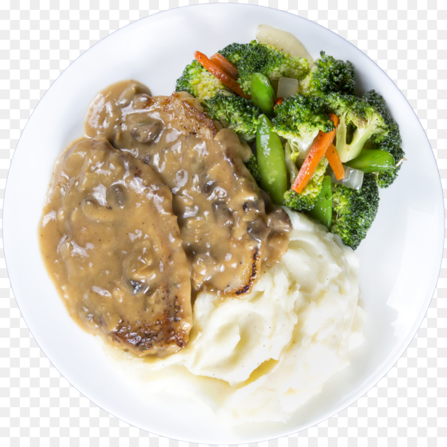 Salisbury Steak，La Salsa PNG