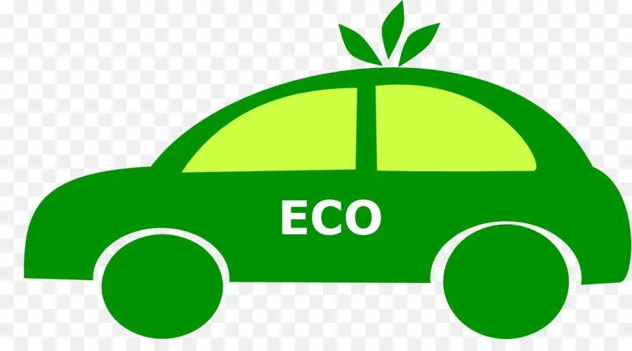 Coche Ecológico，Verde PNG