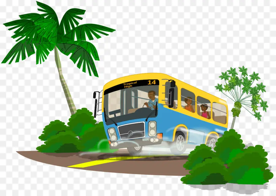 Autobús，Viajes PNG