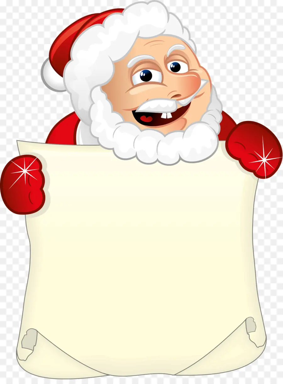 Santa Claus，De Dibujos Animados PNG