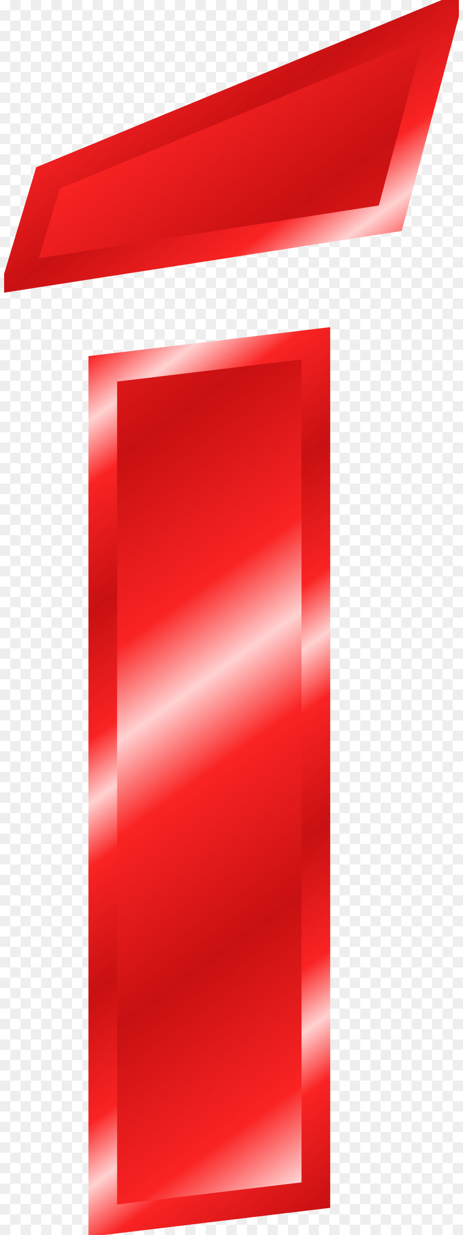 Signo De Admiración，Rojo PNG