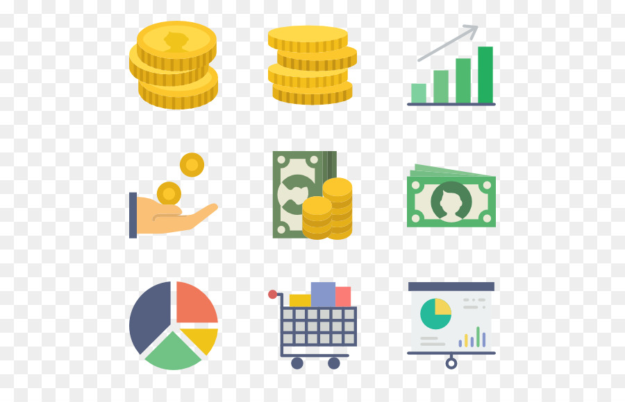 Iconos De Finanzas，Dinero PNG