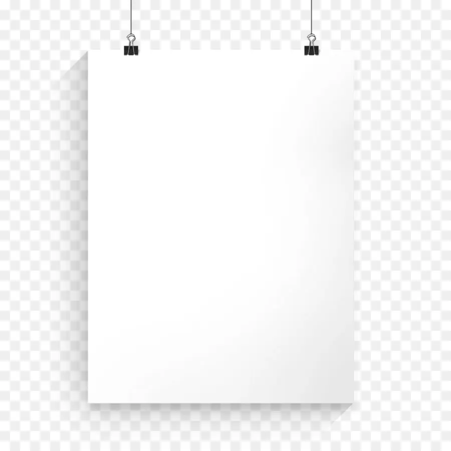 Póster En Blanco，Papel PNG