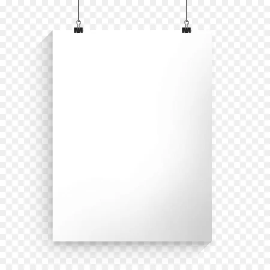 Póster En Blanco，Papel PNG