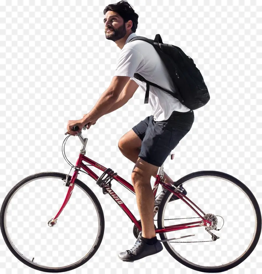 Hombre En Bicicleta，Ciclismo PNG