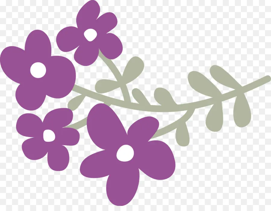 Flores Moradas，Florecer PNG