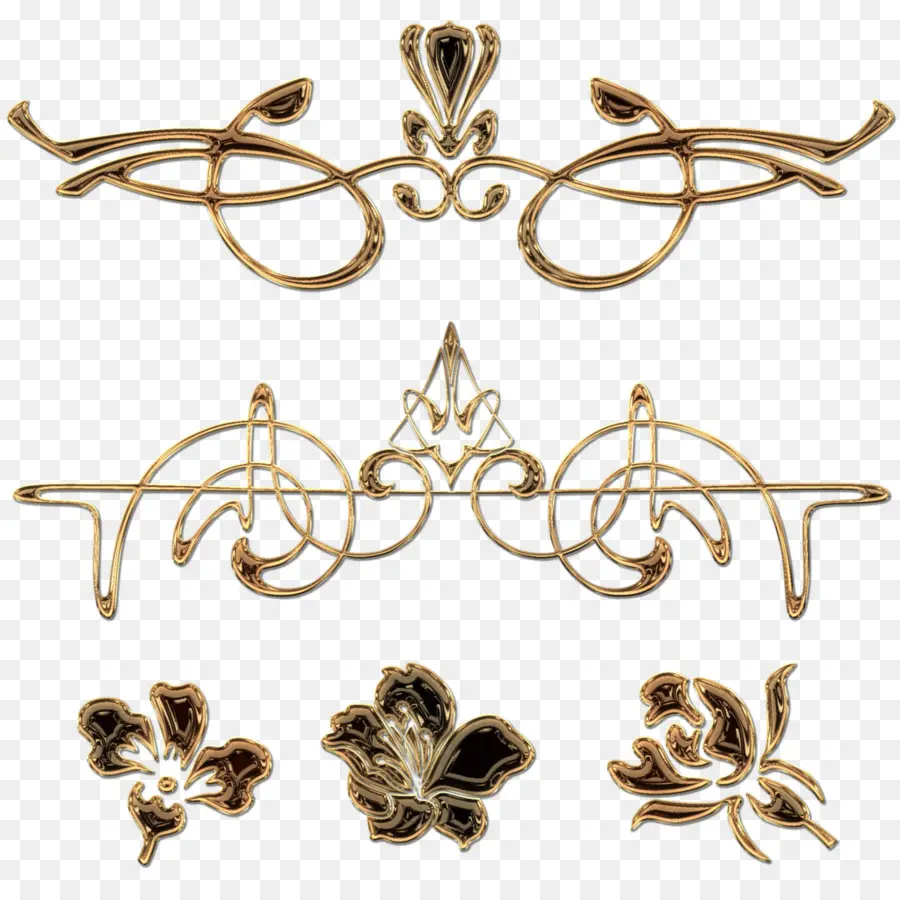 Bordes Decorativos，Ornamento PNG