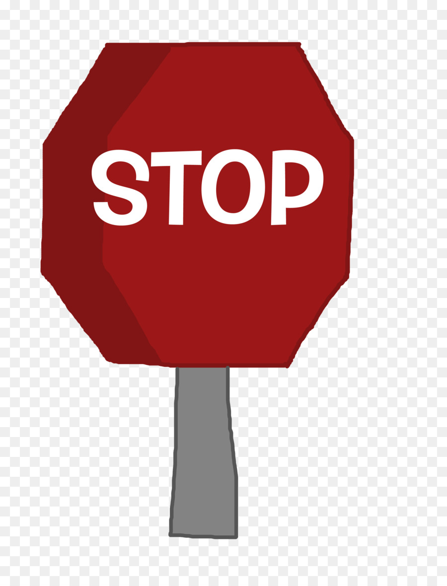 Señal De Stop，Rojo PNG