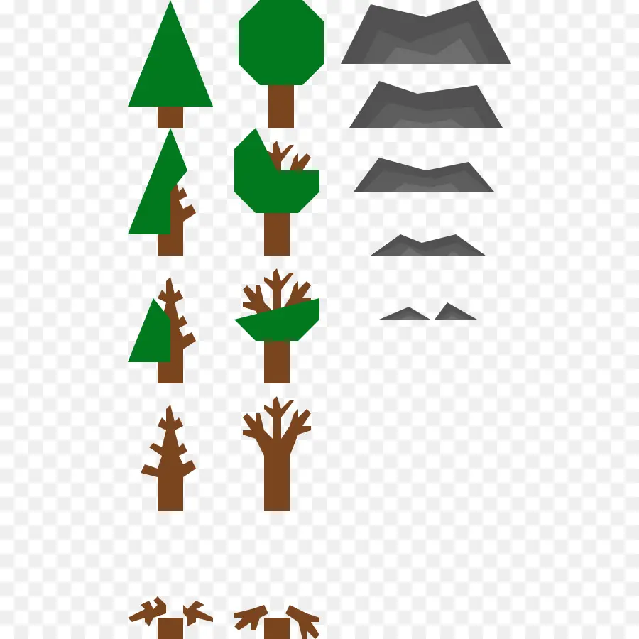 árboles Y Montañas，Bosque PNG