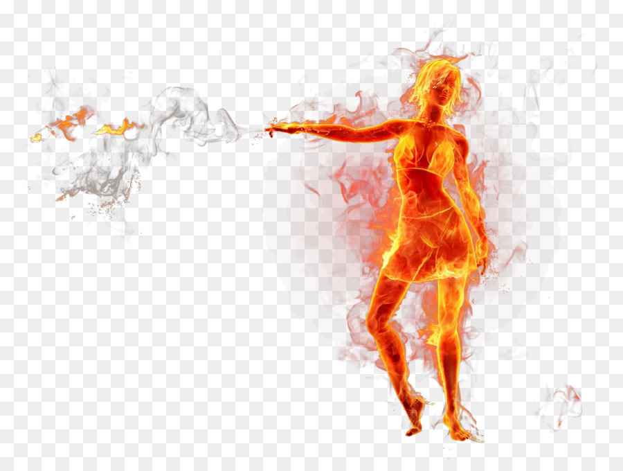 Mujer Fuego，Llama PNG