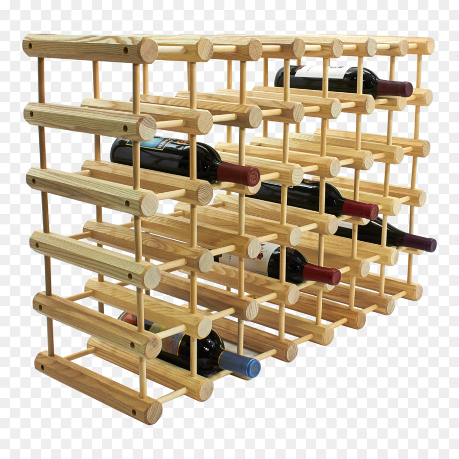 Botellero De Madera，Vino PNG