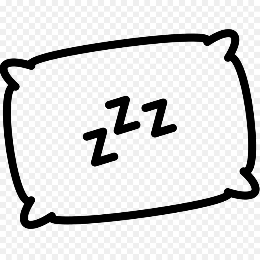 Almohada Con Zzz，Dormir PNG