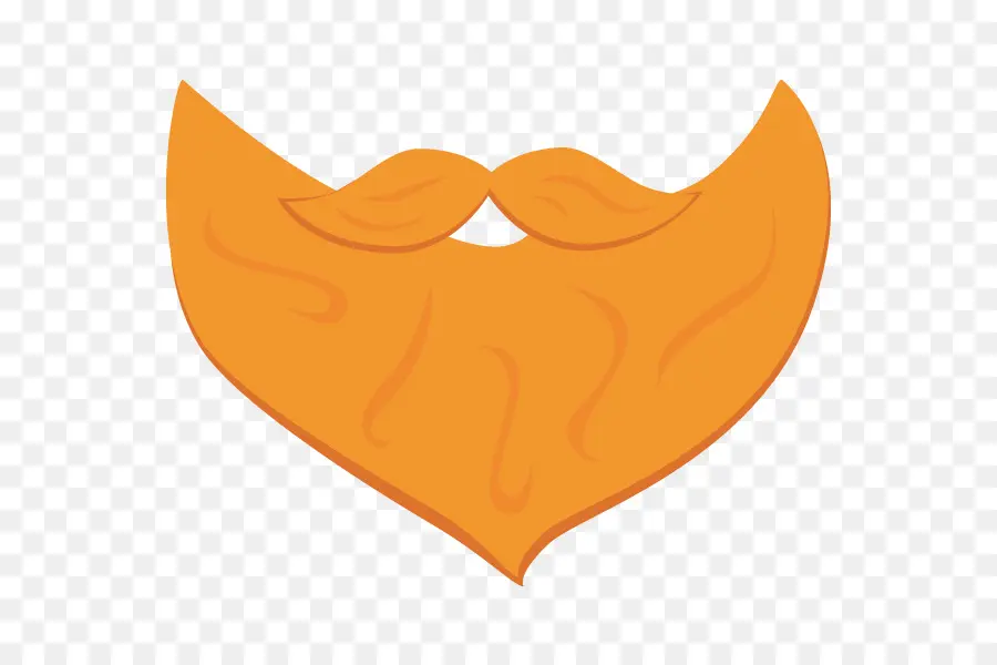 Barba Naranja，Vello Facial PNG