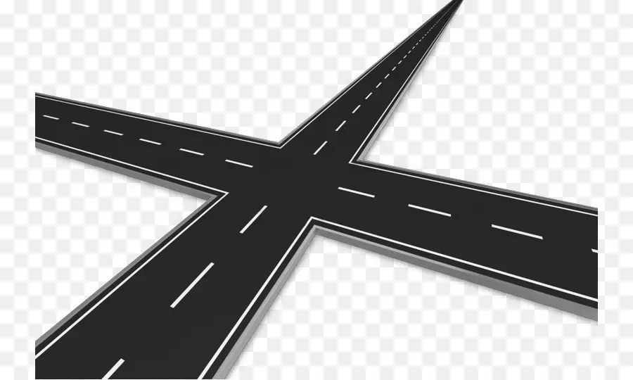 Intersección，Carretera PNG