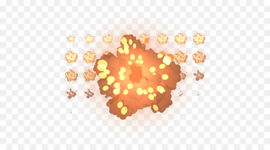 Explosión，Fuego PNG