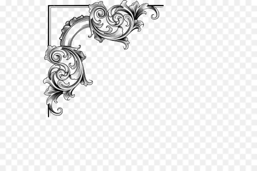 Ornamento Barroco，Marcos De Imagen PNG