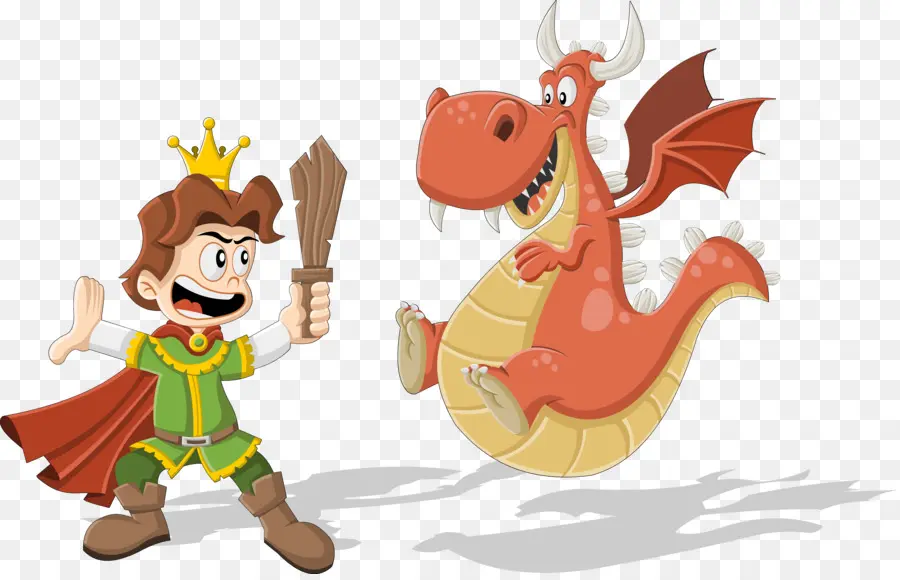 Principe Y Dragon，Fantasía PNG