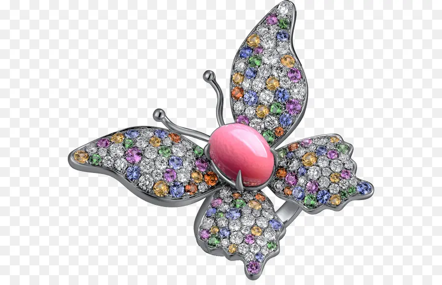 Broche De Mariposa，Accesorio PNG