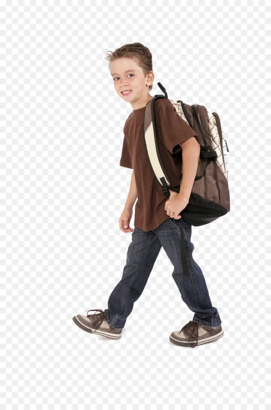 Niño Con Mochila，Niño PNG