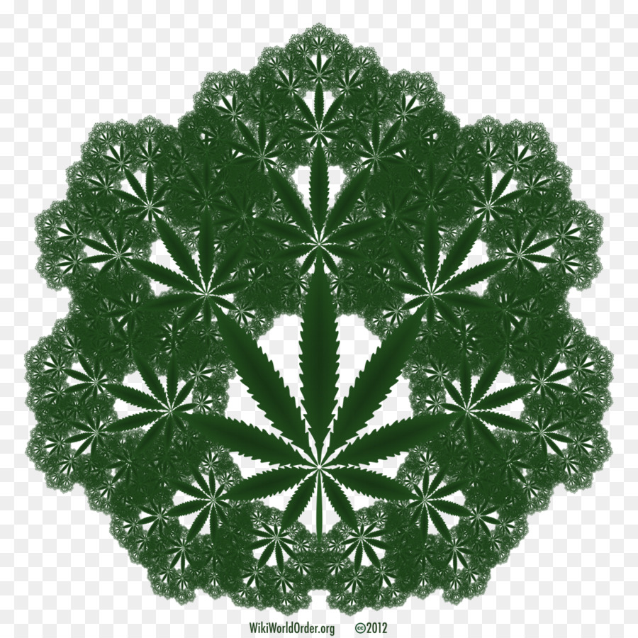 El Cannabis，Fractal PNG