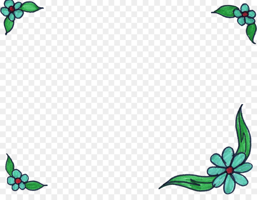 Borde Floral，Flores PNG