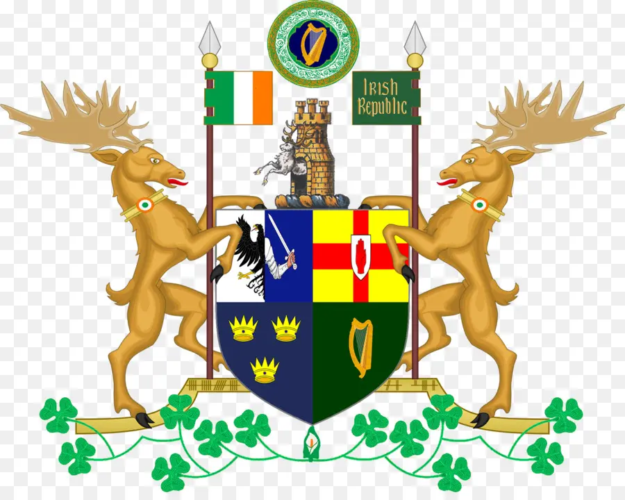 Escudo De Armas Irlandés，Heráldica PNG